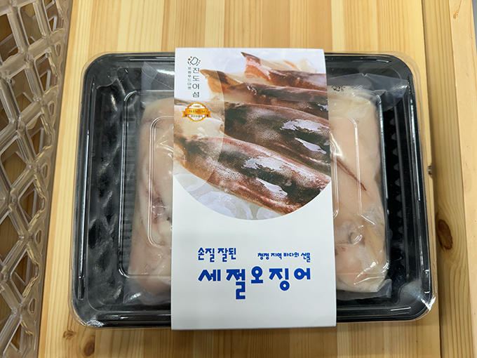 [진도수협] 먹기 좋게 손질한 세절오징어 (500g)
